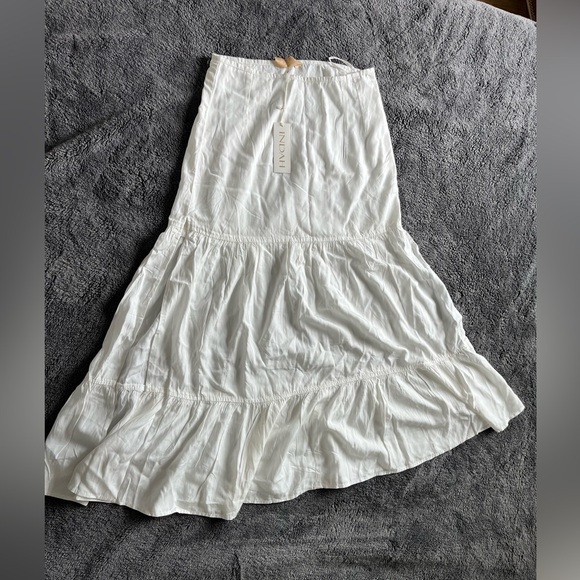 NWT - Indah Adaline Prairie Skirt in Ivory - Picture 4 of 6